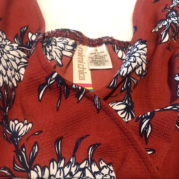 NWT❤️Nordstrom’s Mimi Chica Print Surplice Romper - Picture 7 of 8